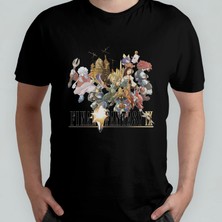 Pixxa Final Fantasy Ix Unisex %100 Pamuklu Bisiklet Yaka T-Shirt