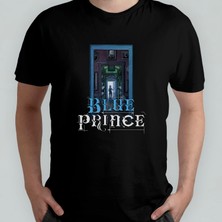 Pixxa Blue Prince Unisex %100 Pamuklu Bisiklet Yaka T-Shirt
