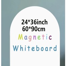 Yazılabilir Yapışkanlı Manyetik Duvar Panosu Mıknatıs Tutan Pano 60 x 90 cm