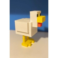 Minecraft Tavuk Tasarımlı Kumbara