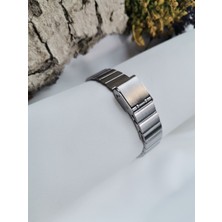 Luna Jewelry Elegant Kare Kasa 316 L Çelik Kadın Saati
