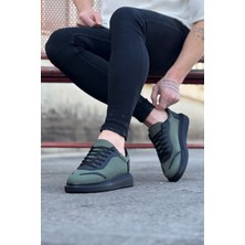 Derije D-Erkek Haki Triko Casual Ayakkabı WG019
