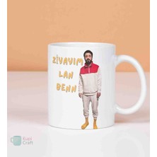 Kupicraft Kişiye Özel Tasarım Kupa Bardak,isimli,komik,karikatürlü,logolu