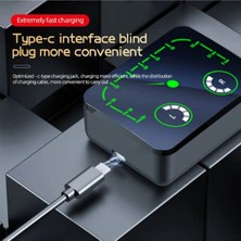 Teknoloji Gelsin M90 Max Bluetooth Kulaklık Powerbankli Hız Göstergeli Mikrofonlu Kulak Içi Oyuncu Rgb Stereo V5.3