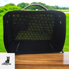 Cemgizay Kabin Boy Kedi ve Köpek Taşıma Çantası | Uçak Onaylı | 40X30X23CM | Hava Delikli