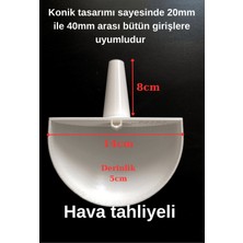 Salba Karavan Su doldurma hunisi-konik uçlu 20-40mm olan tüm girişlere uyumludur  