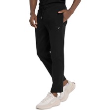 Yuki Erkek Siyah Koşu Eşofman Altı 25YE005-SYH