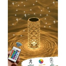 Kristal LED Dokunmatik Masa Lambası