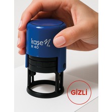 R40 Logolu Otomatik Kaşe - Siyah