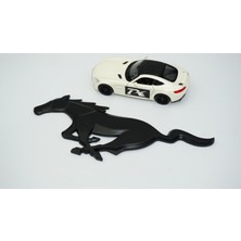Dk Tuning Mustang Shelby Gt Koşan At Bagaj Siyah Logo Arma