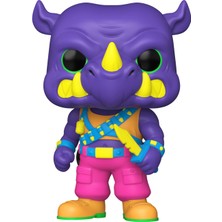 Funko Pop! Digital - Teenage Mutant Ninja Turtles - Rocksteady (Black Light) Digital Nft Release (Legendary) #333