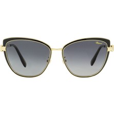Chopard Cateye  SCHC16S 301P Gold Black Polarized 57MM  Swaroski Stone Güneş Gözlüğü