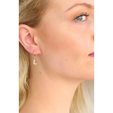 Moco L Harf Bayan Küpe