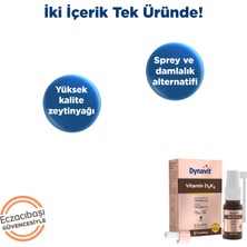 Dynavıt Vitamin D3 & K2 10 mL Sprey - D3 Vitamini, K2 Vitamini
