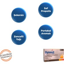 Dynavit Herbal C Vitamini, Propolis & Beta Glukan 16 Pastil - C Vitamini, Propolis, BetaGlukan, Çinko