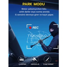 1080P Dash Cam Full Hd Araç Içi Kamera Ön Arka ve Iç Kayıt 3 Kamera Gece Görüşlü G Sensör Geniş Açı