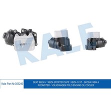 Motor Yağ Soğutucu Seat Ibiza Iv / Ibiza Sportscoupe / Ibiza Iv St - Skoda Fabia Ii / Roomster - Volkswagen Polo Dpmah
