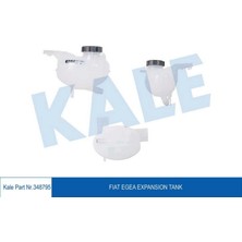 Genleşme Kavanozu Fiat Egea 1.3-1.6 Multijet Radyatör Ek Su Deposu Dpmah