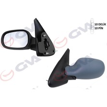 Diş Dikiz Aynasi Sol Megane 99 Elektrikli Isitmali Astarli Asferik 5 Fiş VM-129EHPAL Dpmah