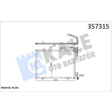 Kondenser Ford Transit Courier 1.0 Ecoboost 14--Tourneo Courier 1.0 Ecoboost 14- Dpmah