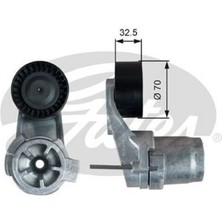 Gates T39389 V Kayış Gergisi 12- 1-Seri (F20-F21) 3-Seri (F30-F31-F34-F80) 5-Seri (F10-F11) X3-X4-X5-X6