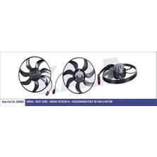 Kale 342805 Fan Motoru Golf Vı 08- 1.2 Tsı 1.4 Fsı 1.6 Tdı 2.0 Td