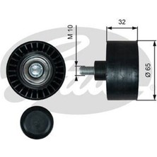 Gates T36728 V Kayış Gergisi 12- 1-Seri (F20-F21) 3-Seri (F30-F31-F31-F34-F80-F82)