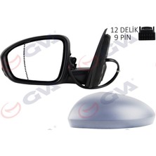 Diş Dikiz Aynasi Sol Megane 15 Elektrikli Isitmali Katlanir Sinyalli Astarli Asferik VM-6142EBFPAL Dpmah