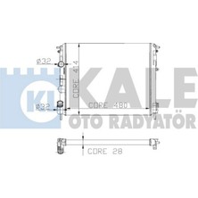 Motor Su Radyatörü [ Renault Clio Ii, Kangoo 1.2i 16V Müşürsüz ] Dpmah