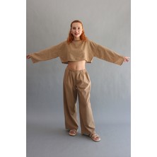 Keten Asimetrik Pantolon