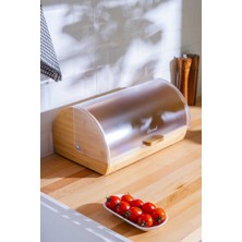 Elite Sirius Bambu Ekmek Saklama Kutusu - 39*25*19 cm 1 Adet