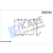 Radyatör C-Elysee-C3-C4-C5 I-P207-P208-P301-P307-P308-P407-P3008-P5008-RCZ 09 mt Dpmah