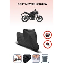 Honda Cb 250 R Uyumlu Siyah Motorsiklet Branda, Motor Örtüsü