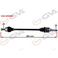 Komple Aks Sağ Bipper 1.4 Hdi 07 883MM Dpmah