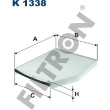Kabin Filtresi Ford Tourneo Custom (2012) Transit 2014 Transit Custom (2012) Dpmah