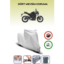 Breen Honda Cb 250 R Için Kilit Uyumlu Motosiklet Branda, Güvenli, Su Geçirmez Dayanıklı Kumaş