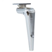 Mobilya ve Koltuk Metal Ayağı 21CM Krom (Tv Ünitesi,koltuk,berjer, Duvar Ünitesi, Konsol Gibi Tüm Mobilyalara Uygundur)