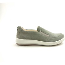 Legero Unisex Süet Ayakkabı Tanaro Bağcıksız 000215-7520 - Yeşil