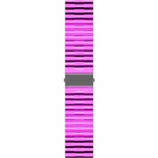 Galaxy Watch Active 2 40MM Uyumlu Krd-27 20MM Kordon Zore - Pembe