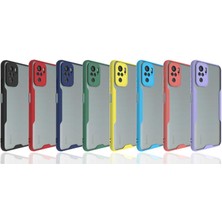 Xiaomi Redmi Note 10 Kılıf Crcr Parfe Kapak-Sarı
