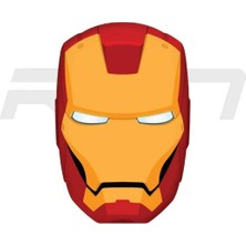 Marvel Iron Man Araba,motosiklet,kask,laptop,cam,telefon Sticker
