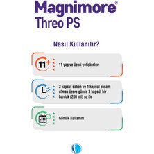 Threo PS Magnezyum 90 Bitkisel Kapsül L-Treonat Fosfatidilserin