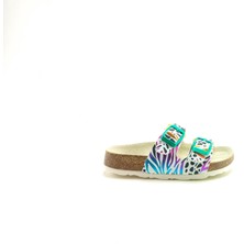Superfit Ortopedik Çocuk Terlik Çift Bantlı F 800111-1090 - Zebra