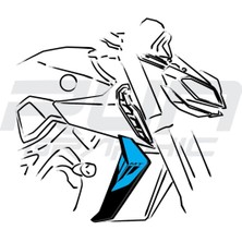 mt 09 Gen2 Radyator  V3 Sticker