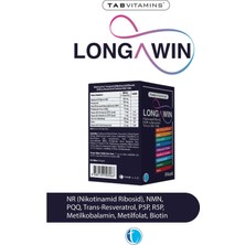 Longawin 30 Bitkisel Kapsül NR Nikotinamid Ribosid NMN Resveratrol PQQ