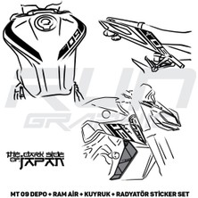 mt 09 Gen2 Sticker Set 2