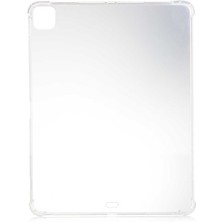 iPad Pro 12.9 2020 (4.nesil) - Uyumlu Uyumlu Crcr Tablet Nitro Anti Shock Silikon Kapak-Renksiz