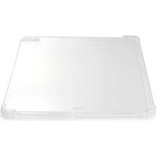 iPad Pro 12.9 2020 (4.nesil) - Uyumlu Uyumlu Crcr Tablet Nitro Anti Shock Silikon Kapak-Renksiz