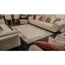 Kreasyon Halı Mexx M x 005 Çok Renkli Hav Toz Vermez Salon Mutfak Koridor Oturma Odası Yolluk Halı Makine Halısı
