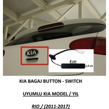 Hyundai & Kia Uyumlu Bagaj Açma Düğmesi Switch Buton (8cmx1,9cm)